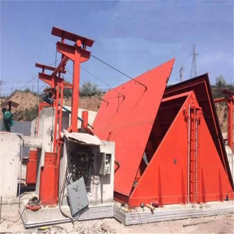 自複式立井防爆門 電動液壓立井門